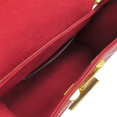 ルイヴィトン LOUIS VUITTON ツイスト マルタージュ M50118 レッド×ホワイト エピレザー ショルダーバッグ ゴールド金具 赤