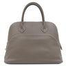 エルメス HERMES ボリード35 リラックス エタン シッキム ハンドバッグ シルバー金具 グレージュ