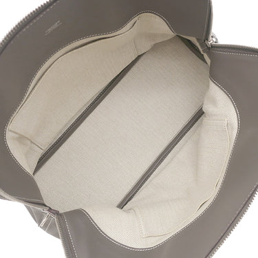 エルメス HERMES ボリード35 リラックス エタン シッキム ハンドバッグ シルバー金具 グレージュ