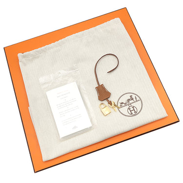 エルメス HERMES バーキン35 ゴールド トゴ ハンドバッグ ゴールド金具 茶