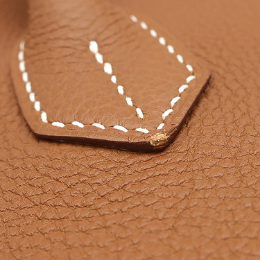 エルメス HERMES バーキン35 ゴールド トゴ ハンドバッグ ゴールド金具 茶