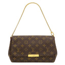ルイヴィトン LOUIS VUITTON フェイボリット MM M40718 モノグラム モノグラムキャンバス 2WAYバッグ ゴールド金具 茶 ハンドバッグ ショルダー 斜め掛け