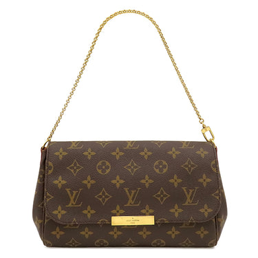 ルイヴィトン LOUIS VUITTON フェイボリット MM M40718 モノグラム モノグラムキャンバス 2WAYバッグ ゴールド金具 茶 ハンドバッグ ショルダー 斜め掛け