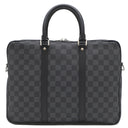 ルイヴィトン LOUIS VUITTON ポルトドキュマン ヴォワヤージュ N41478 ダミエグラフィット ダミエグラフィットキャンバス ビジネスバッグ シルバー金具 ビジネストート
