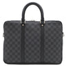 ルイヴィトン LOUIS VUITTON ポルトドキュマン ヴォワヤージュ N41478 ダミエグラフィット ダミエグラフィットキャンバス ビジネスバッグ シルバー金具 ビジネストート