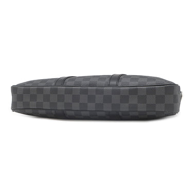 ルイヴィトン LOUIS VUITTON ポルトドキュマン ヴォワヤージュ N41478 ダミエグラフィット ダミエグラフィットキャンバス ビジネスバッグ シルバー金具 ビジネストート