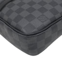 ルイヴィトン LOUIS VUITTON ポルトドキュマン ヴォワヤージュ N41478 ダミエグラフィット ダミエグラフィットキャンバス ビジネスバッグ シルバー金具 ビジネストート