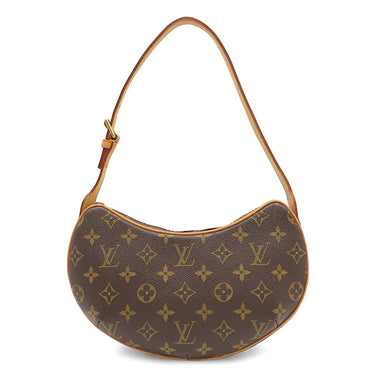 ルイヴィトン Louis Vuitton ポシェット クロワッサン M51510 モノグラム モノグラムキャンバス ショルダーバッグ ゴールド金具 茶