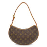 ルイヴィトン Louis Vuitton ポシェット クロワッサン M51510 モノグラム モノグラムキャンバス ショルダーバッグ ゴールド金具 茶