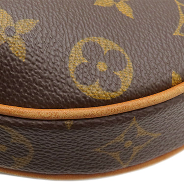 ルイヴィトン Louis Vuitton ポシェット クロワッサン M51510 モノグラム モノグラムキャンバス ショルダーバッグ ゴールド金具 茶