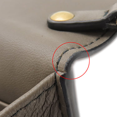 ボッテガヴェネタ Bottega Veneta チェーン ショルダー ベージュピンク×レッド レザー チェーンウォレット ゴールド金具 赤 ミニバッグ 財布