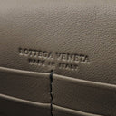 ボッテガヴェネタ Bottega Veneta チェーン ショルダー ベージュピンク×レッド レザー チェーンウォレット ゴールド金具 赤 ミニバッグ 財布