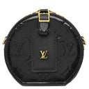 ルイヴィトン LOUIS VUITTON ミニ ボワット シャポー M90469 ノワール モノグラムヴェルニ ショルダーバッグ ゴールド金具 黒 ポシェット