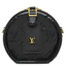 ルイヴィトン LOUIS VUITTON ミニ ボワット シャポー M90469 ノワール モノグラムヴェルニ ショルダーバッグ ゴールド金具 黒 ポシェット