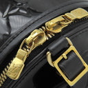 ルイヴィトン LOUIS VUITTON ミニ ボワット シャポー M90469 ノワール モノグラムヴェルニ ショルダーバッグ ゴールド金具 黒 ポシェット