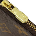 ルイヴィトン LOUIS VUITTON ポシェット クレ M62650 モノグラム モノグラムキャンバス コインケース ゴールド金具 茶 小銭入れ キーチェーン付き