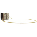 グッチ GUCCI ジャッキー1961 チェーン付き ウォレット 652681 ベージュ×エボニー GGスプリームキャンバス レザー チェーンウォレット ゴールド金具