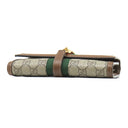 グッチ GUCCI ジャッキー1961 チェーン付き ウォレット 652681 ベージュ×エボニー GGスプリームキャンバス レザー チェーンウォレット ゴールド金具