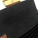 ルイヴィトン LOUIS VUITTON ポルトフォイユ ドーフィーヌ M68746 ブラウン×ベージュ レザー モノグラムキャンバス モノグラムリバースキャンバス 2WAYバッグ ゴールド金具 茶 チェーンショルダー クラッチ