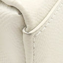 メゾン マルタン マルジェラ MAISON MARTIN MARGIELA スナッチト アシンメトリック マイクロ SB1WD0013 ライトグレー レザー グレイニーレザー 2WAYバッグ シルバー金具 白