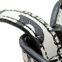 バレンシアガ BALENCIAGA ボンジュールパリ ショッピング フォンホルダー 593826 1BW5N ホワイト×ブラック レザー ショルダーバッグ シルバー金具 白 黒