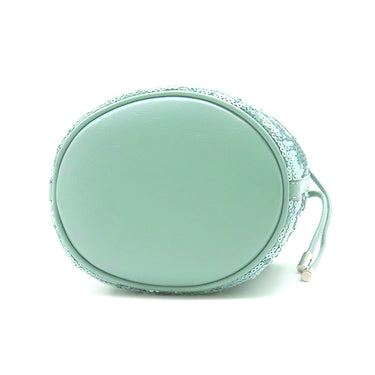 グッチ GUCCI GGマーモント ミニ スパンコール バケット 575163 エメラルド レザー スパンコール ショルダーバッグ ガンメタル金具 ダイアゴナル