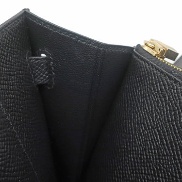 エルメス HERMES ケリーウォレット ロング トゥーゴー ブラック ヴォーエプソン 長財布 ゴールド金具 黒