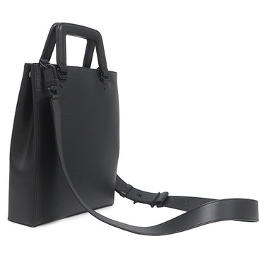 ルイヴィトン LOUIS VUITTON サックプラ フォールド M58497 ブラック エピレザー 2WAYバッグ マットブラック金具 黒 ショルダー トートバッグ