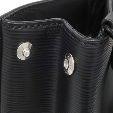 ルイヴィトン Louis Vuitton サックプラ フォールド M58497 ブラック エピレザー 2WAYバッグ マットブラック金具 黒 ショルダー トートバッグ