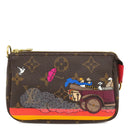 ルイヴィトン LOUIS VUITTON ポシェット アクセソワール 2015 クリスマス限定 M41655 モノグラム モノグラムキャンバス ハンドバッグ ゴールド金具 ミニバッグ
