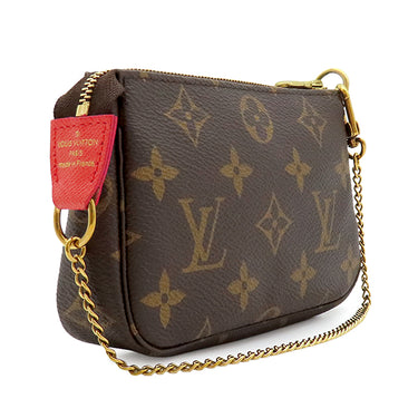 ルイヴィトン LOUIS VUITTON ポシェット アクセソワール 2015 クリスマス限定 M41655 モノグラム モノグラムキャンバス ハンドバッグ ゴールド金具 ミニバッグ