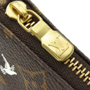 ルイヴィトン LOUIS VUITTON ポシェット アクセソワール 2015 クリスマス限定 M41655 モノグラム モノグラムキャンバス ハンドバッグ ゴールド金具 ミニバッグ