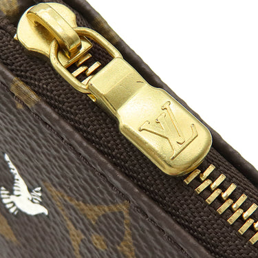 ルイヴィトン LOUIS VUITTON ポシェット アクセソワール 2015 クリスマス限定 M41655 モノグラム モノグラムキャンバス ハンドバッグ ゴールド金具 ミニバッグ