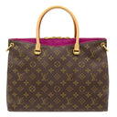 ルイヴィトン LOUIS VUITTON パラス M40906 モノグラム×オロール モノグラムキャンバス 2WAYバッグ ゴールド金具 茶 紫 ハンドバッグ