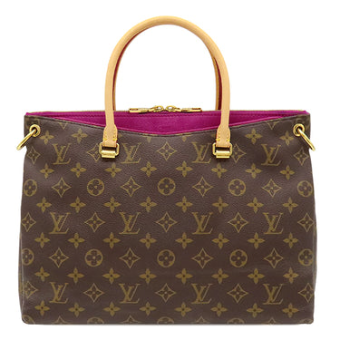 ルイヴィトン LOUIS VUITTON パラス M40906 モノグラム×オロール モノグラムキャンバス 2WAYバッグ ゴールド金具 茶 紫 ハンドバッグ