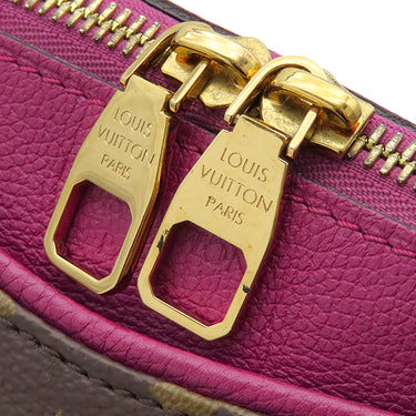 ルイヴィトン LOUIS VUITTON パラス M40906 モノグラム×オロール モノグラムキャンバス 2WAYバッグ ゴールド金具 茶 紫 ハンドバッグ