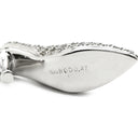ノンブランド NON BRAND ダイヤモンド 0.47ct 靴モチーフ ペンダント ホワイトゴールド K18WG ダイヤモンド ネックレス ハイヒール 18K 750 WG