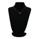 クリスチャン・ディオール Christian Dior リースモチーフ イエローゴールド K18YG ダイヤモンド ネックレス 2Pダイヤ 18K 750 YG