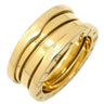 ブルガリ BVLGARI ビーゼロワン B-zero1 3バンド イエローゴールド K18YG #50 リング 指輪 Au750 18K 18金 9.5号
