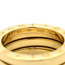 ブルガリ BVLGARI ビーゼロワン B-zero1 3バンド イエローゴールド K18YG #50 リング 指輪 Au750 18K 18金 9.5号