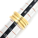 ブルガリ BVLGARI ビーゼロワン B-zero1 3バンド イエローゴールド K18YG #50 リング 指輪 Au750 18K 18金 9.5号