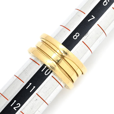 ブルガリ BVLGARI ビーゼロワン B-zero1 3バンド イエローゴールド K18YG #50 リング 指輪 Au750 18K 18金 9.5号