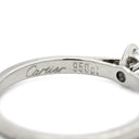 カルティエ Cartier ソリテール 1895 プラチナシルバー Pt950 ダイヤモンド #48(JP8) リング 指輪 ダイヤモンド ブリリアントカット 立爪 7.5号