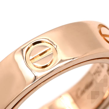 カルティエ Cartier シークレット ラブリング ピンクゴールド K18PG #51(JP11) リング 指輪 750 18K PG チャーム 10.5号