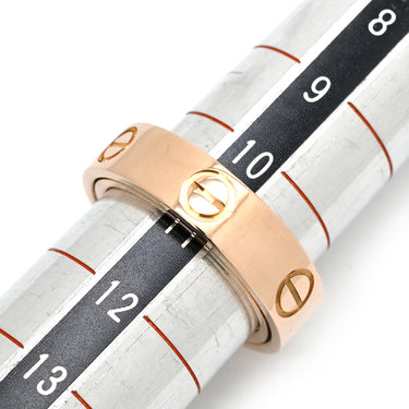 カルティエ Cartier シークレット ラブリング ピンクゴールド K18PG #51(JP11) リング 指輪 750 18K PG チャーム 10.5号