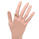 カルティエ Cartier シークレット ラブリング ピンクゴールド K18PG #51(JP11) リング 指輪 750 18K PG チャーム 10.5号