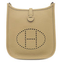 エルメス HERMES エヴリンTPM 16 ロング プシエール トリヨンクレマンス ショルダーバッグ シルバー金具 新品 未使用 ベージュ 2025年製