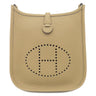 エルメス HERMES エヴリンTPM 16 ロング プシエール トリヨンクレマンス ショルダーバッグ シルバー金具 新品 未使用 ベージュ 2025年製