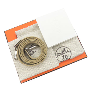 エルメス HERMES エヴリンTPM 16 ロング プシエール トリヨンクレマンス ショルダーバッグ シルバー金具 新品 未使用 ベージュ 2025年製