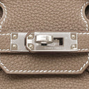 エルメス HERMES バーキン 25 エトゥープ トゴ ハンドバッグ シルバー金具 新品 未使用 グレージュ 2026年製